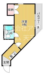 グランシャトー田辺の間取り画像