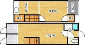 安立4丁目テラスハウスの間取り画像