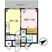 シーガル マンションの間取り画像