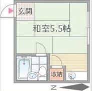 富来マンション（寿ハイツ）の間取り画像