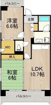 ボヌール御崎の間取り画像