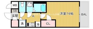 S-RESIDENCE野江の間取り画像