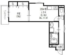 クリエオーレ今市の間取り画像