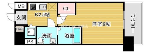 エスリード京橋桜ノ宮公園の間取り画像