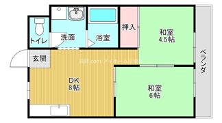 クリアポート福本の間取り画像