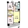 カスタリア阿倍野の間取り画像