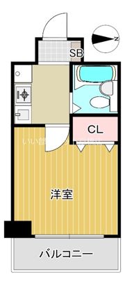 エスリード北梅田第2の間取り画像