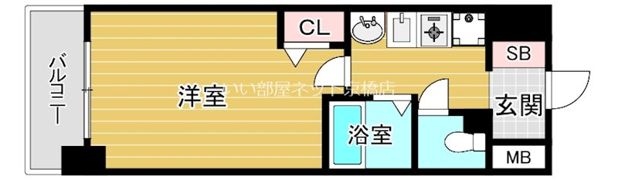 エスリード同心第5の間取り画像