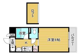 エステムコート大阪城前・OBPリバーフロントの間取り画像