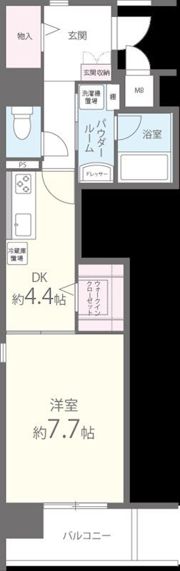 フェアリー阿倍野の間取り画像