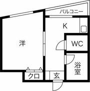 ルーミハイツ塚本の間取り画像