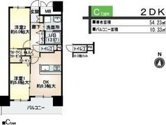 ベリー海老江の間取り画像