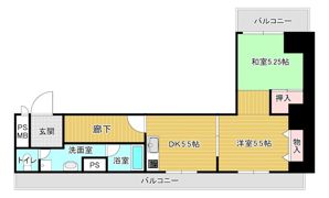 朝日プラザ高津IIIの間取り画像