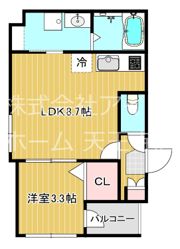 Granstella帝塚山の間取り画像