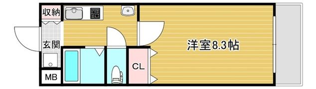 ベリーウェル都島の間取り画像