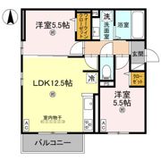 Wisteria 三信の間取り画像