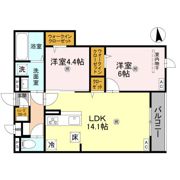 メゾン ド セリジエの間取り画像