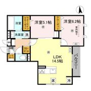 メゾン ド セリジエの間取り画像