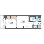 グランセジュール大国町の間取り画像