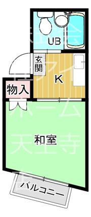 マンションコスモIIIの間取り画像