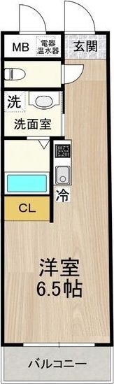 CITY SPIRE上本町の間取り画像