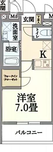ウェルスクエア都島の間取り画像