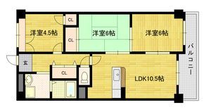 プレミール巽の間取り画像