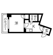 レック難波ビルの間取り画像