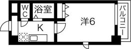 リップルルネ放出の間取り画像
