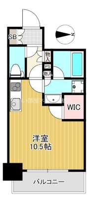 ザ・パークハビオ堂島の間取り画像