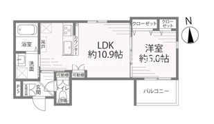 マノワール今里の間取り画像