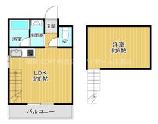 グローリーハイツ東成の間取り画像
