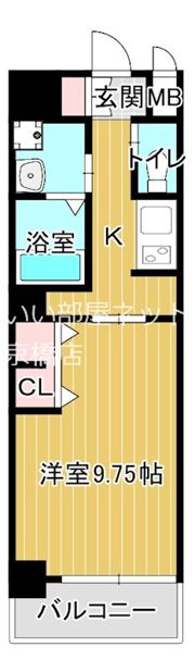 Live Flat桜宮の間取り画像