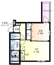 フジパレス長吉長原II番館の間取り画像