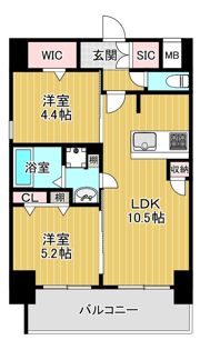 アーバネックス梅田中崎町IIの間取り画像