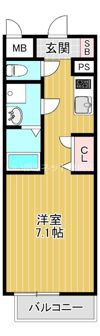 レジュールアッシュ梅田リュクスの間取り画像