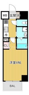 フウキレジデンス関目の間取り画像