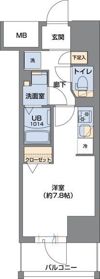 Metrosa谷町六丁目Southの間取り画像