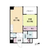 アリス・マナーガーデン谷町の間取り画像