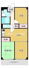 大淀町スカイハイツの間取り画像