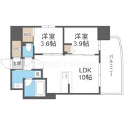 コンフォリア・リヴ大阪本町の間取り画像