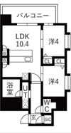 スプランディッド玉造の間取り画像