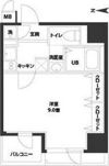 ルクレ西長堀の間取り画像