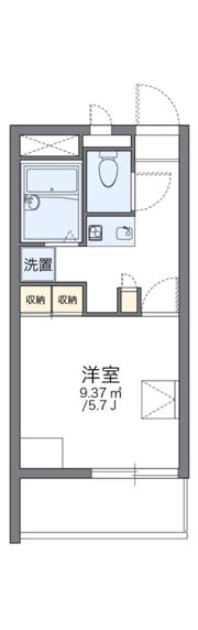 レオパレスZephyrの間取り画像