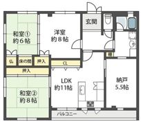 サイレンスハイムの間取り画像