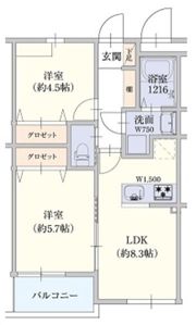 ステディ東大阪太平寺の間取り画像