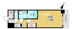 サムティ梅田インターコアの間取り画像