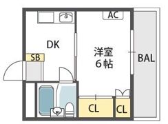 花園グレースマンションの間取り画像