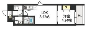 Luck Fieldの間取り画像