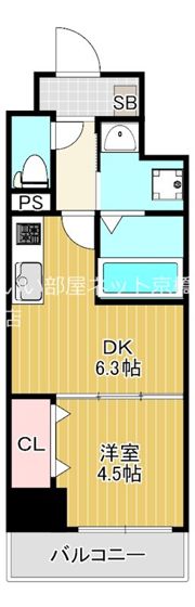 クローバー・レジデンス城東放出の間取り画像